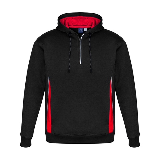 Renegade Hoodies Black Red Silver